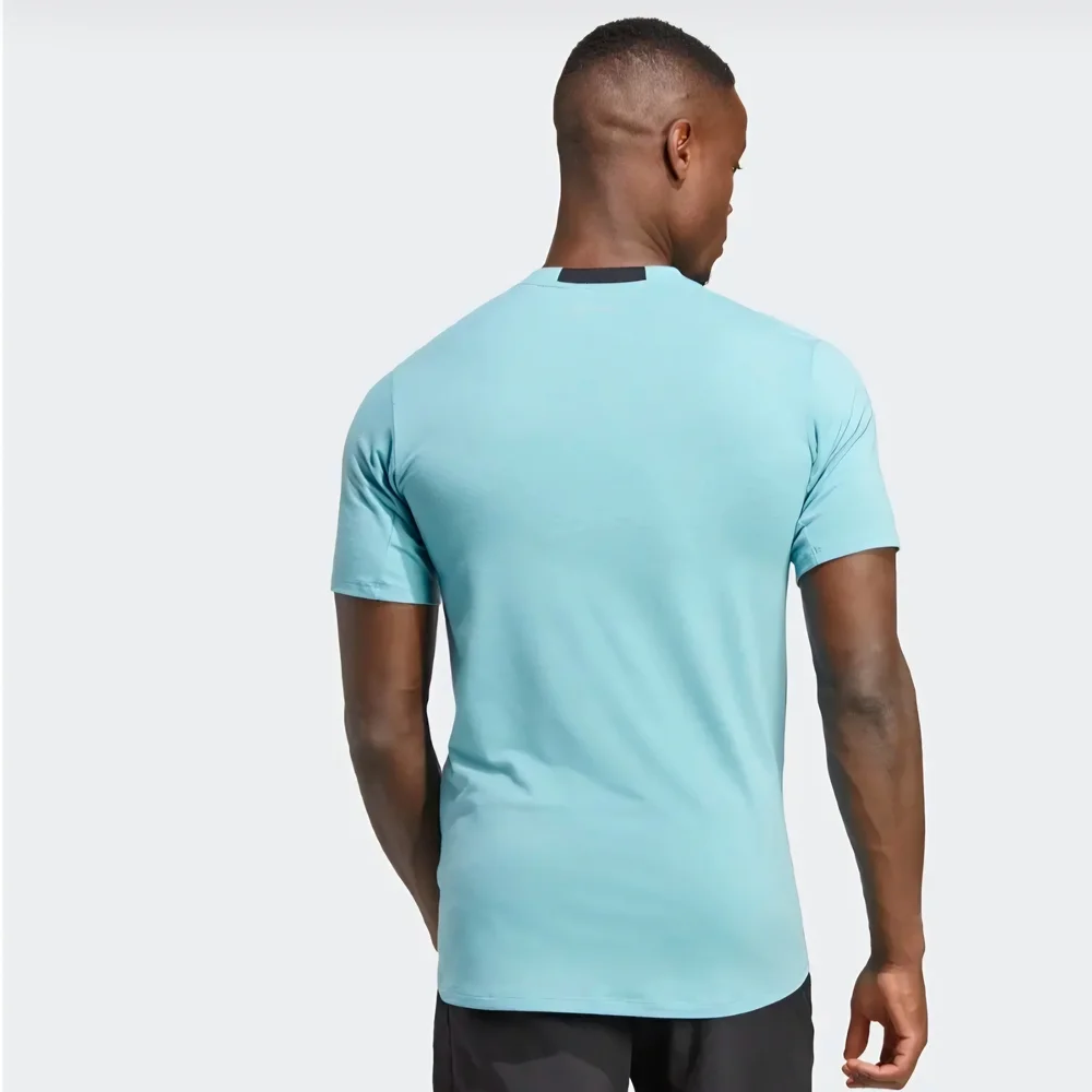 Men's Adidas Originals Designed For Training Heat Ready Short Sleeve Tee‎